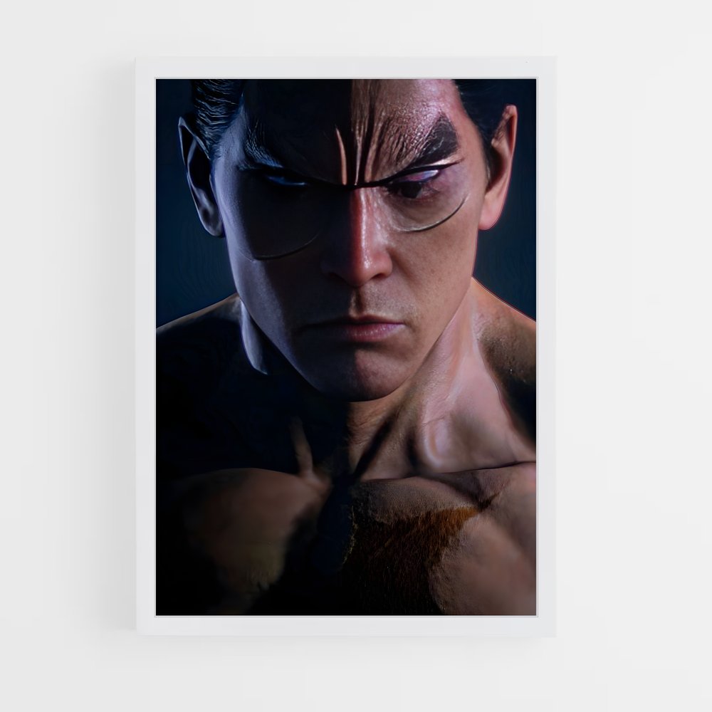 Poster Kazuya, le Titan – affiche Tekken (vue 3)